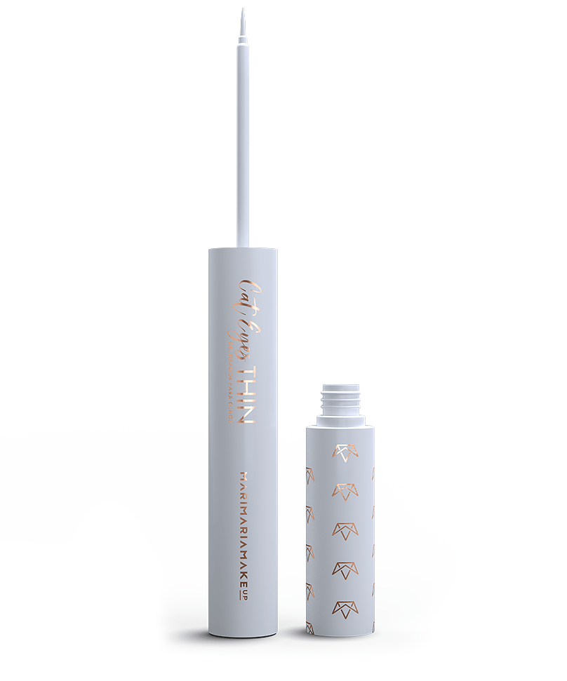 Delineador Cat Eyes Thin - Divine linha premium Makeup