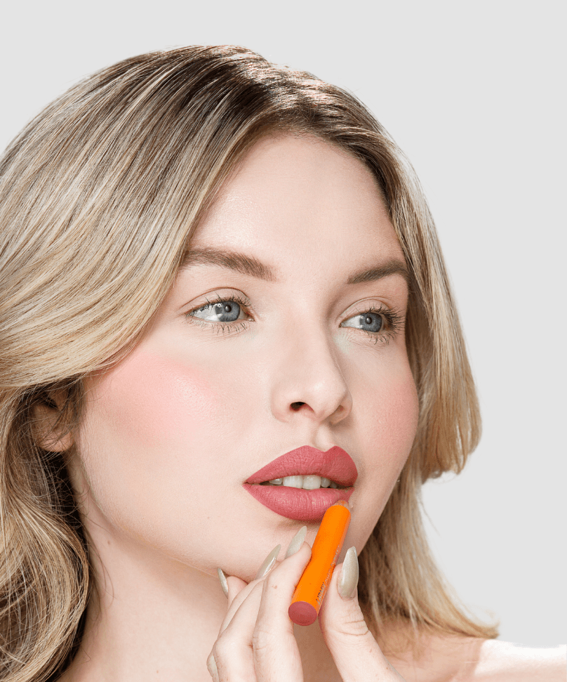 Lipmix Batom Líquido + Lápis Labial - Frosty | linha premium Makeup