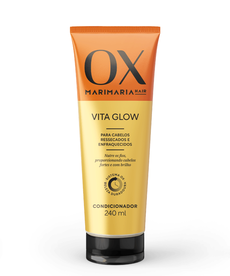 Condicionador Vita Glow 240ML | OX linha premium Hair