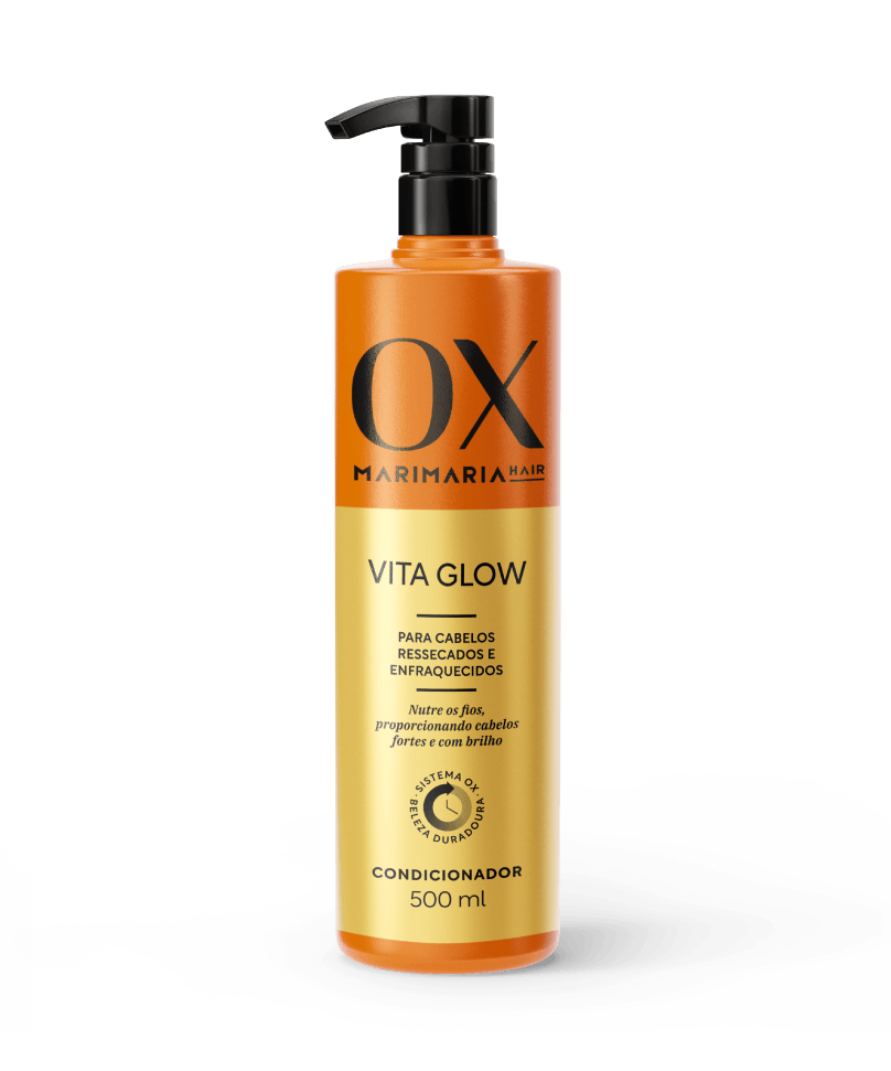 Condicionador Vita Glow 500ML | OX linha premium Hair