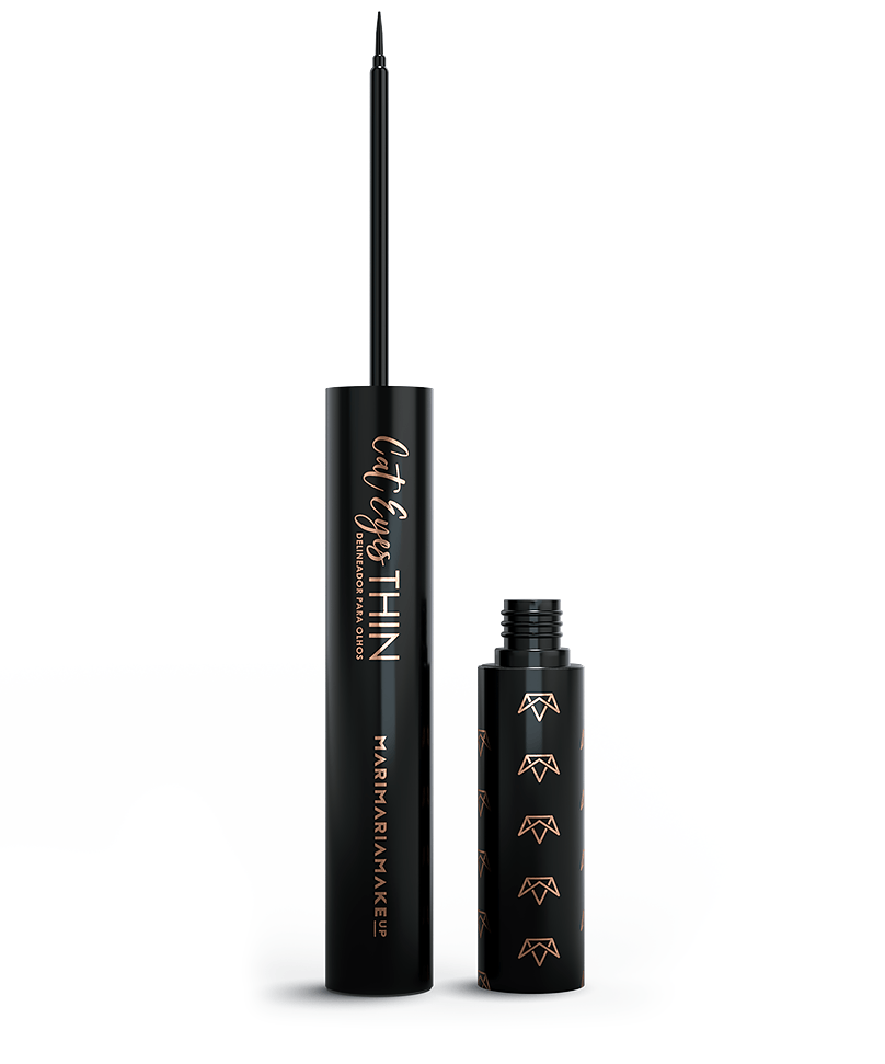 Delineador Cat Eyes Thin - Spot linha premium Makeup