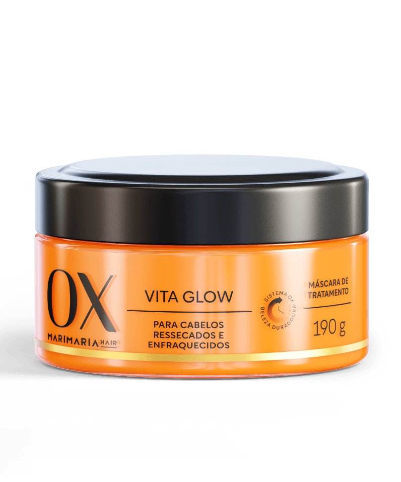 Máscara de Tratamento Vita Glow | OX linha premium Hair