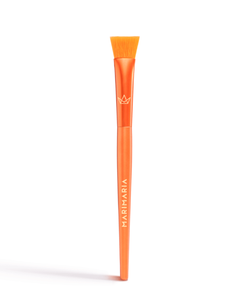 Mini Pincel Triangular para Detalhes e Iluminação - linha premium Makeup