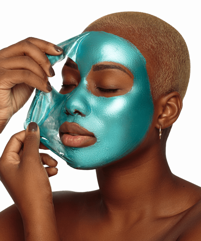 Peel Off Mask Blue Diamond linha premium Makeup