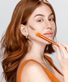 Pincel para Corretivo e Acabamento - linha premium Makeup
