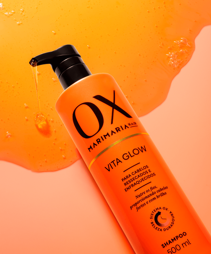 Shampoo Vita Glow 500ML | OX linha premium Hair