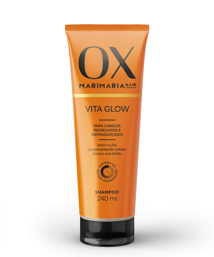 Shampoo Vita Glow 240ML | OX linha premium Hair