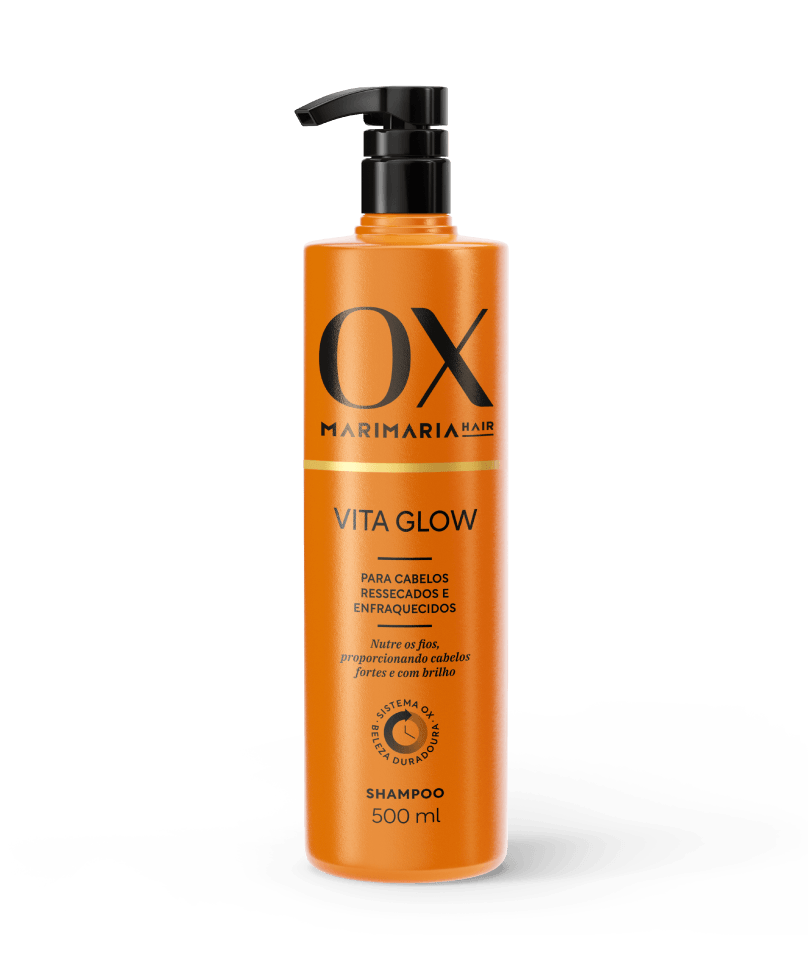 Shampoo Vita Glow 500ML | OX linha premium Hair