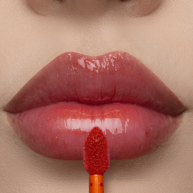 Gloss Plump Fire Kiss - Bergamota | linha premium Makeup