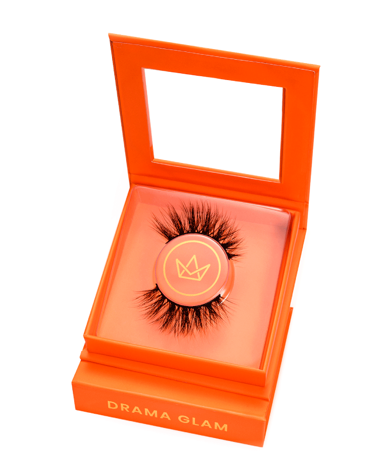 Cílios postiços - Lashes Drama Glam linha premium Makeup