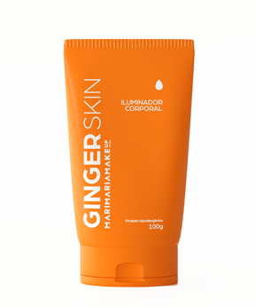 Iluminador Corporal Ginger Glow - Ginger Skin | linha premium Makeup