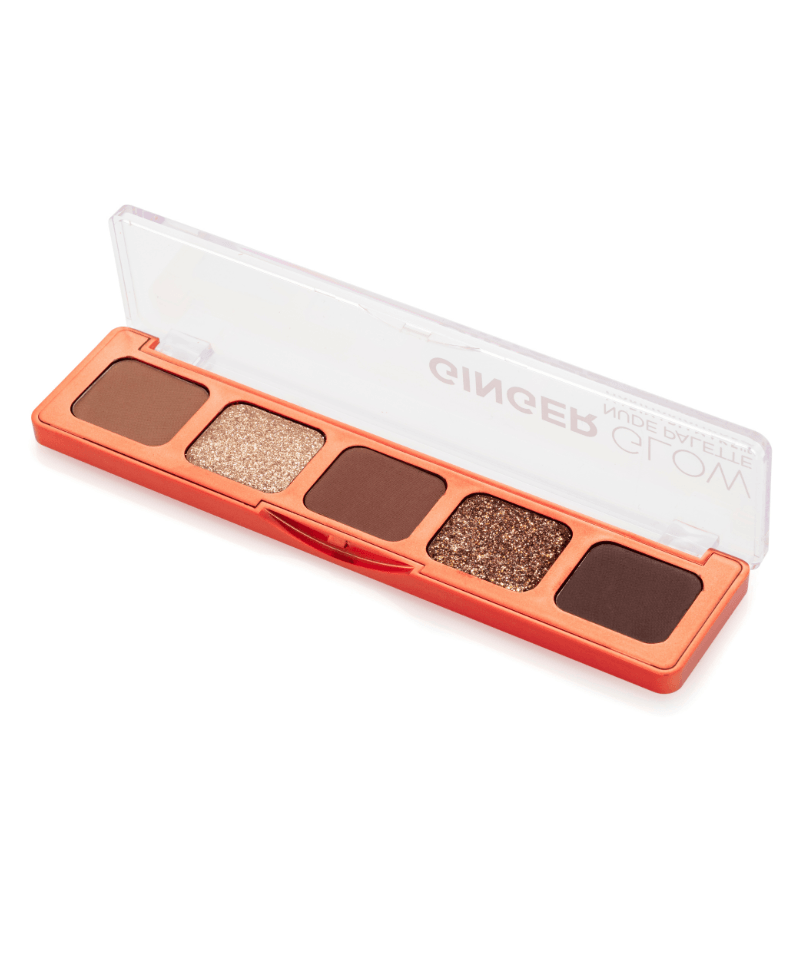 Paleta de Sombras Ginger Glow - Nude Palette | linha premium Makeup