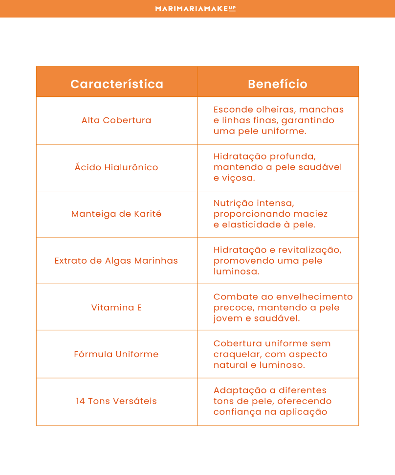 Corretivo Cover Up - MM02 | linha premium Makeup