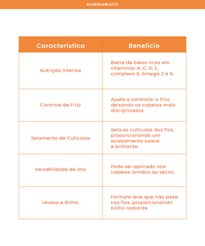 Óleo Reparador 3 em 1 Vita Glow | OX linha premium Hair