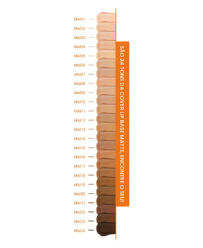 Base Cover Up - MM05 linha premium Makeup